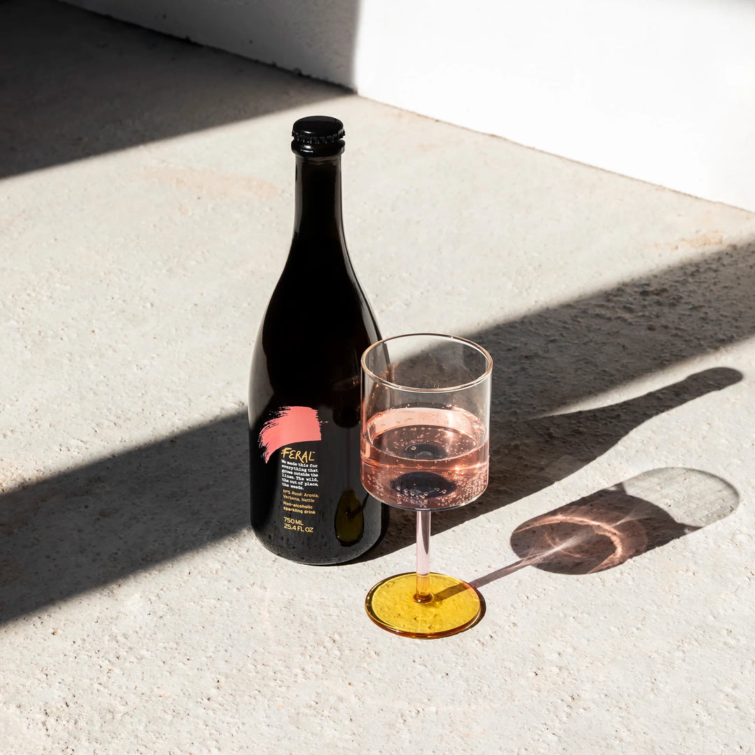 Feral N°5 - Spumante Rosè Metodo Ancestrale Analcolico