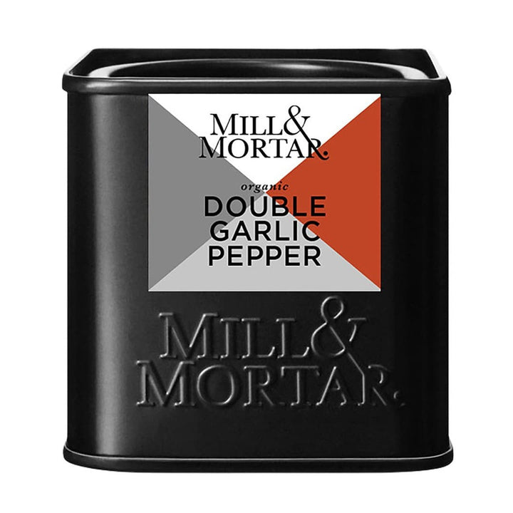 Mill & Mortar Miscela Aglio, Aglio Nero, Pepe e Peperoncino BIO