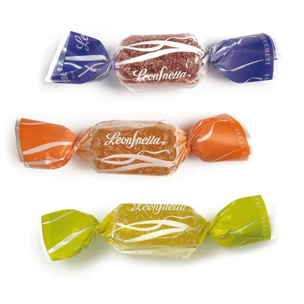 Leone - Gelatine Assortite Alla Frutta Senza Zuccheri 200g