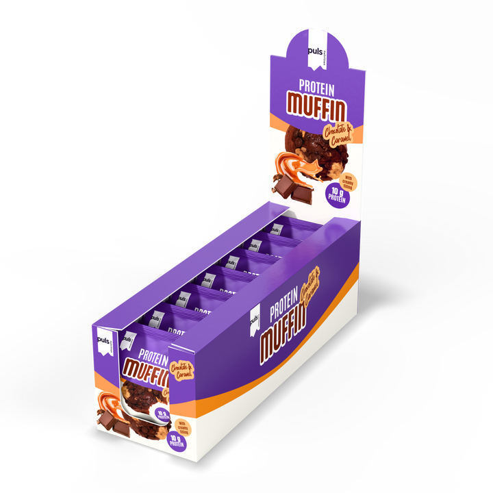 Puls Nutrition - Muffin Proteico al Caramello & Cioccolato 75g