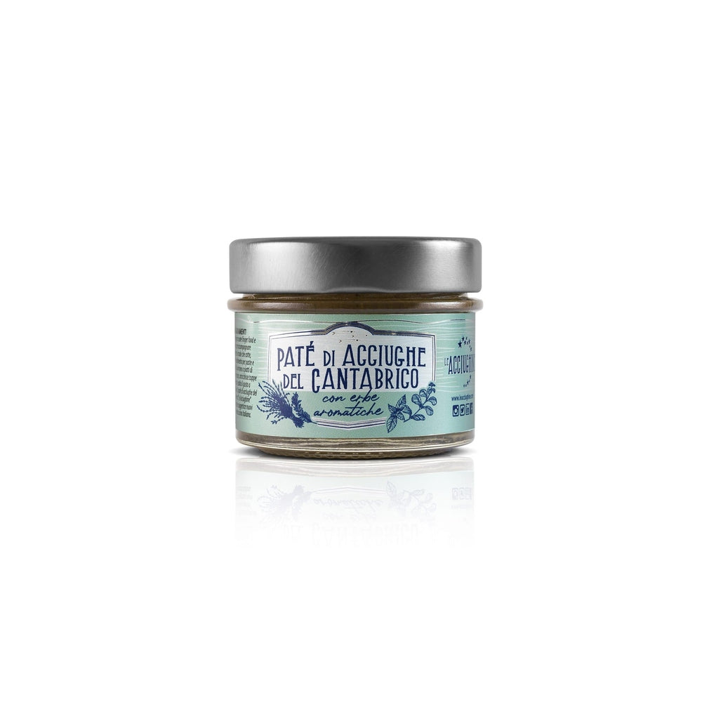 Le Acciughine - Paté di Acciughe del Cantabrico con Erbe Aromatiche