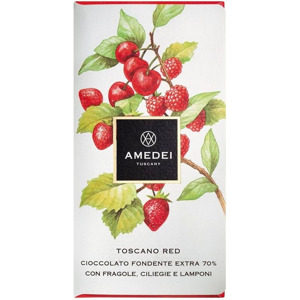 Amedei - Cioccolato Toscano Fondente con Frutti Rossi