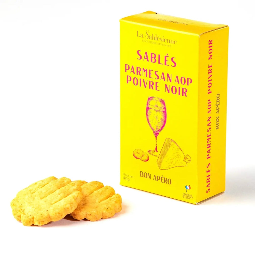 La Sablesienne - Frollini Salati al Pepe nero e Parmigiano