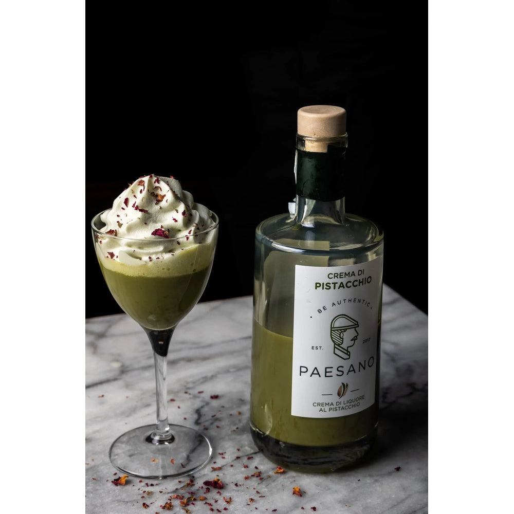Paesano - Crema Di Liquore Al Pistacchio Siciliano 500ml
