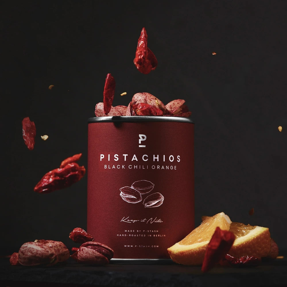 P-Stash - Pistacchi al Peperoncino e Arancia