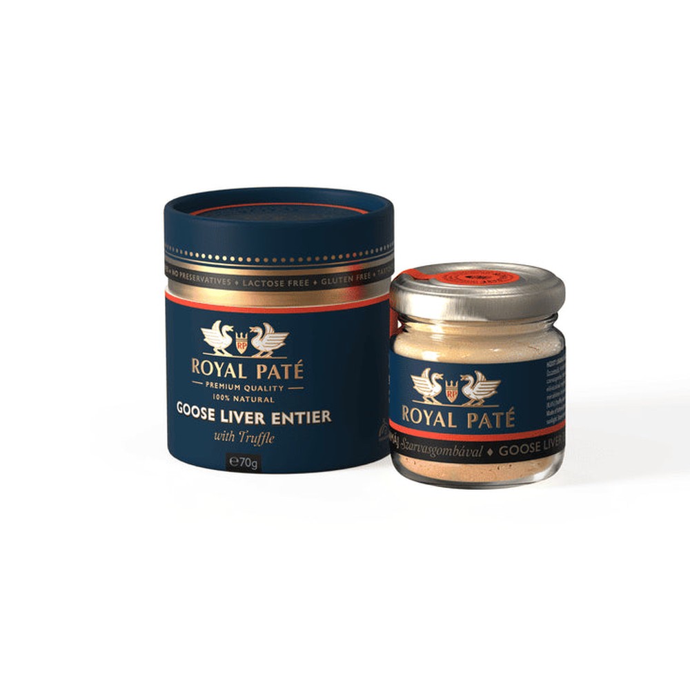 Royal Patè - Foie Gras Intero al Tartufo Nero 70g