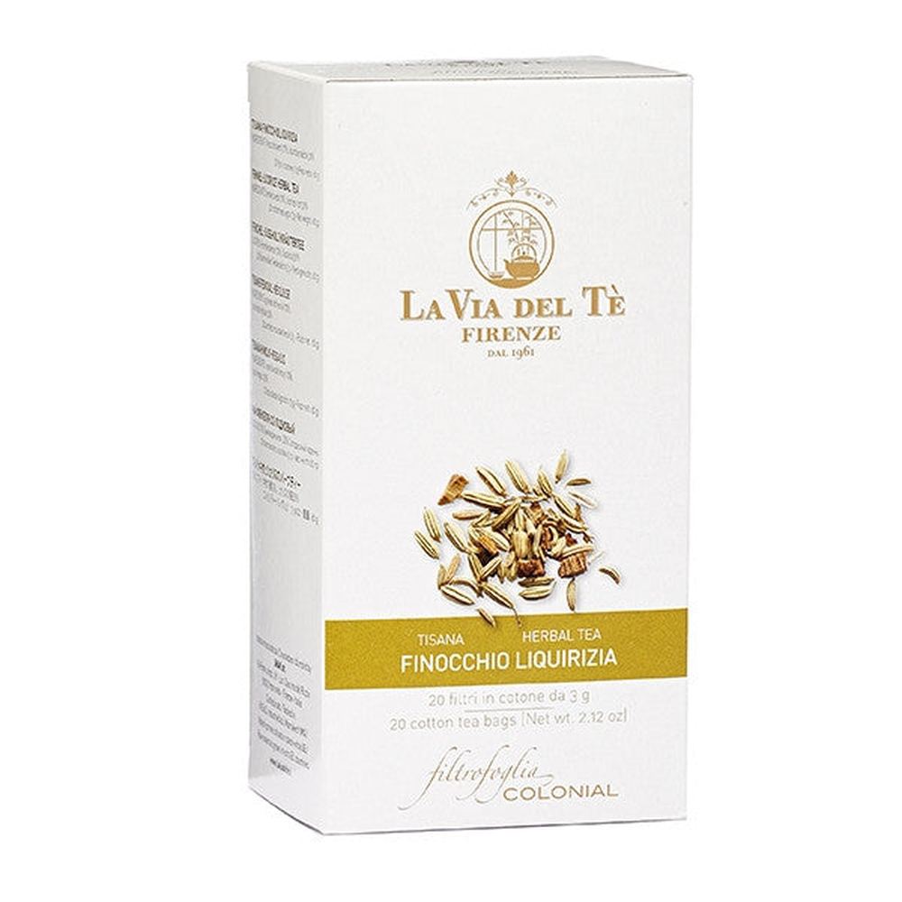 La Via del Tè - Tisana Finocchio e Liquirizia in Filtri