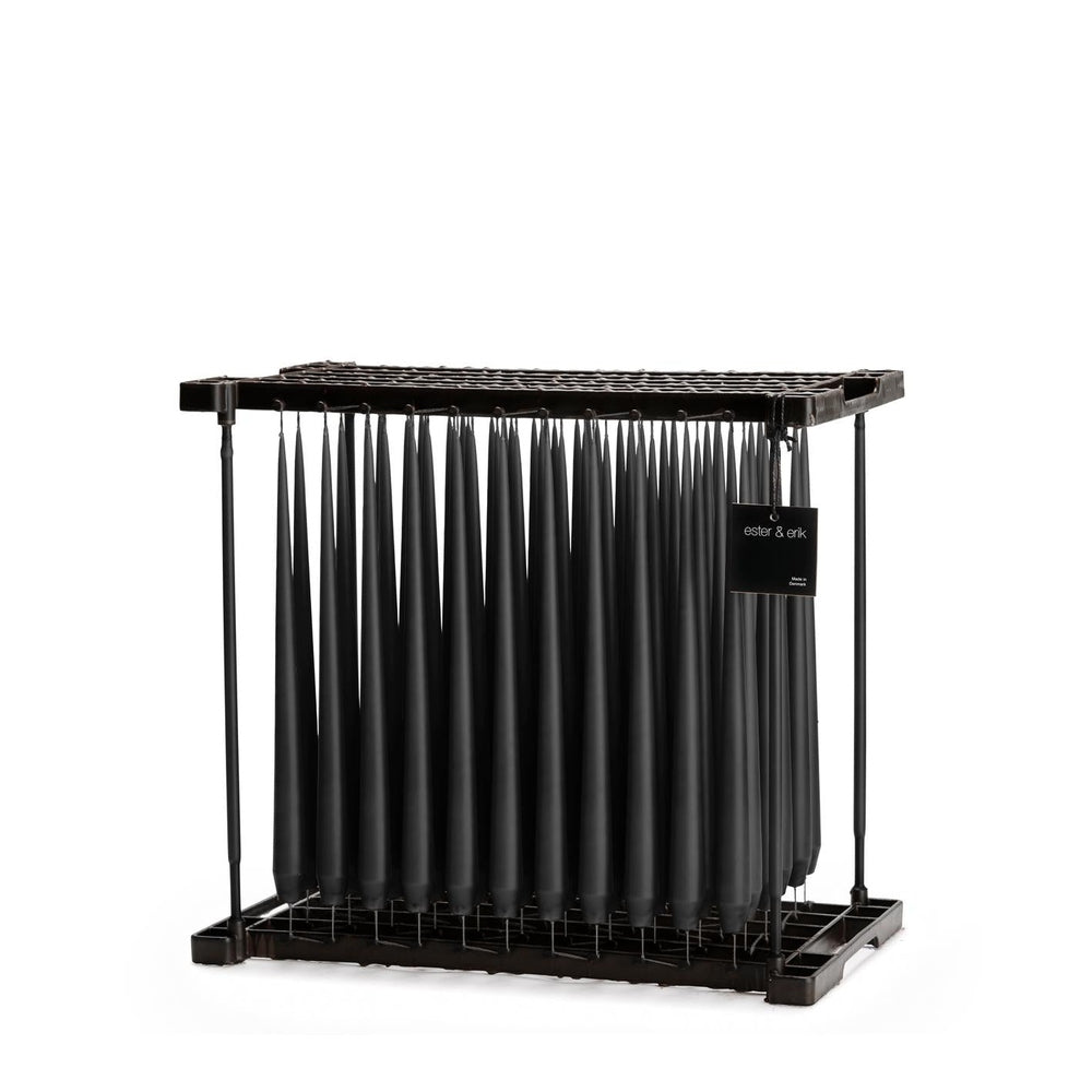 Ester & Erik - Candela Taper 32cm Velvet Black 1pz