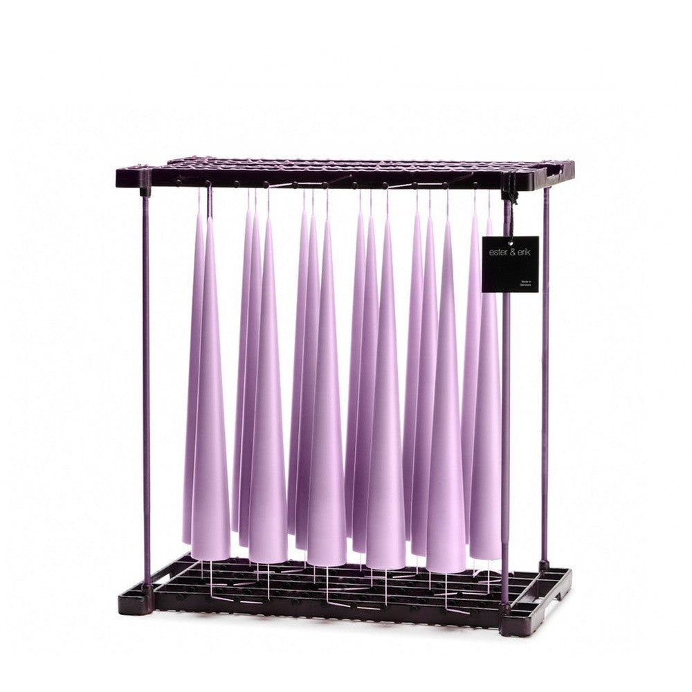 Ester & Erik - Candela Conica 37cm Crocus Delight 1pz