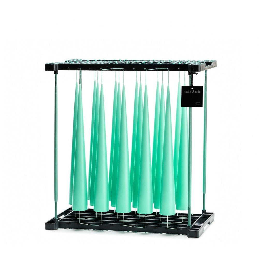 Ester & Erik - Candela Conica 37cm Cool Mint 1pz