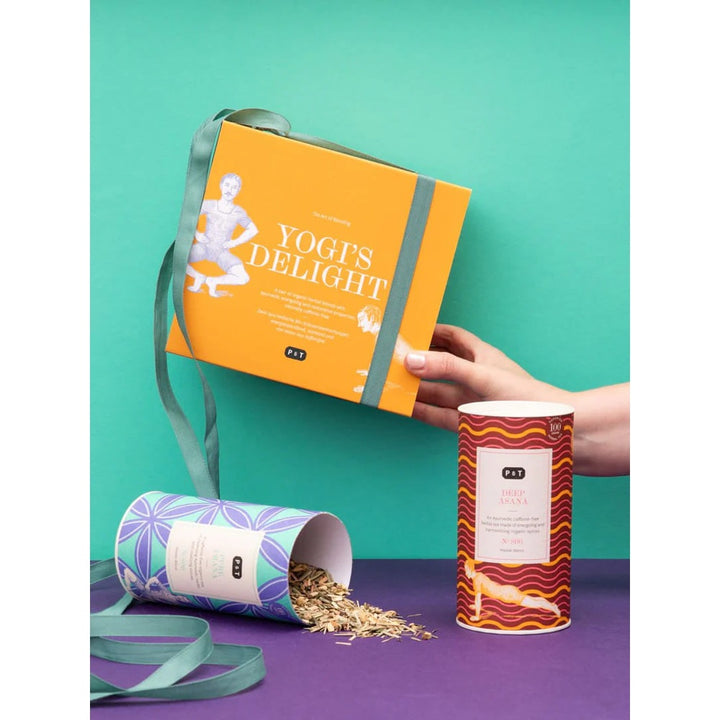 Paper & Tea - Confezione Regalo Infusi Deteinati Yogi's Delight - 160g
