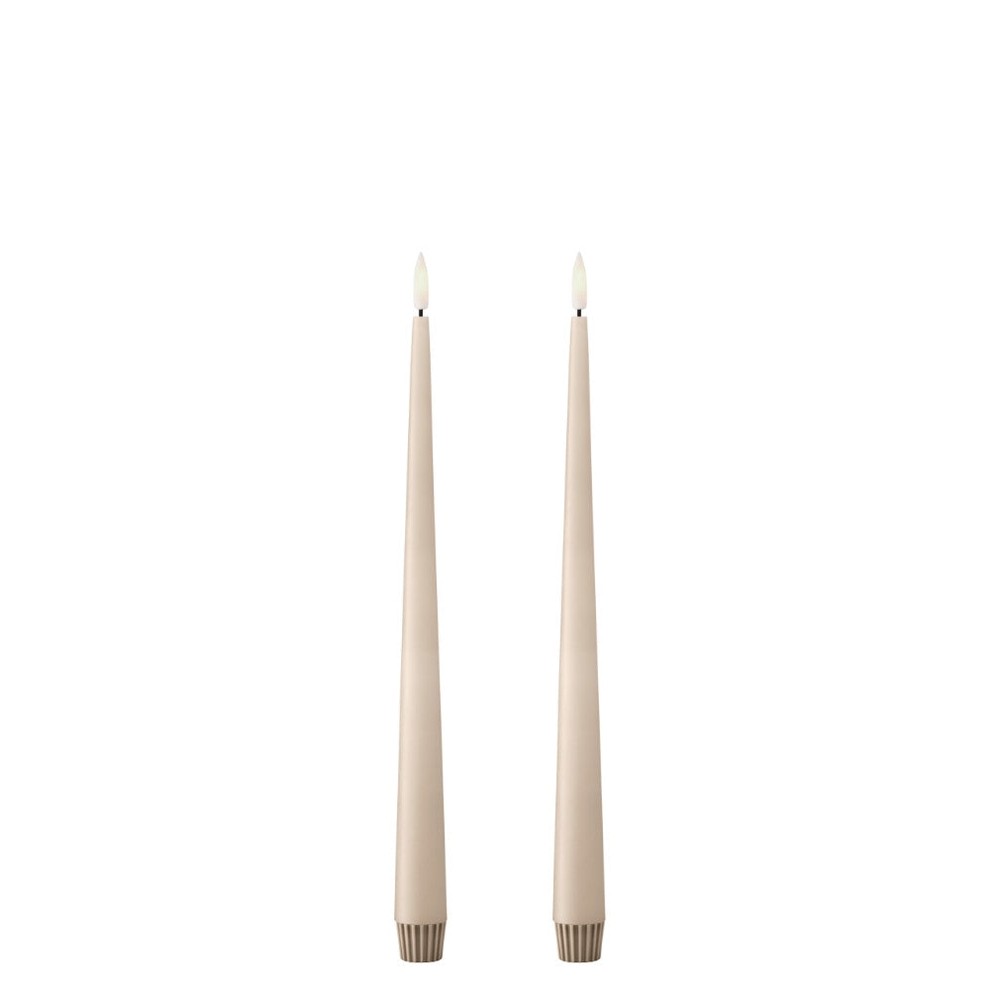 Ester & Erik - Set 2 Candele LED no.11 Ice Latte