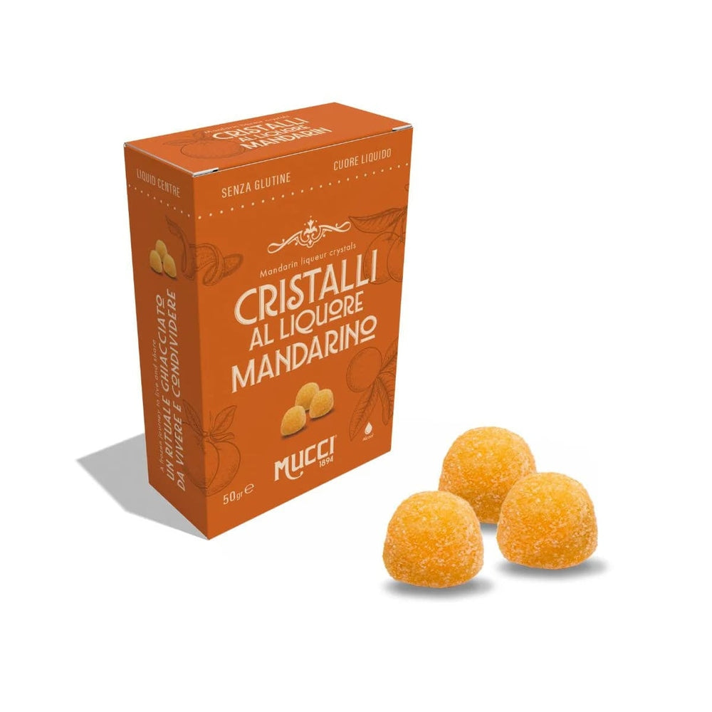 Mucci - Cristalli al Liquore di Mandarino 50g