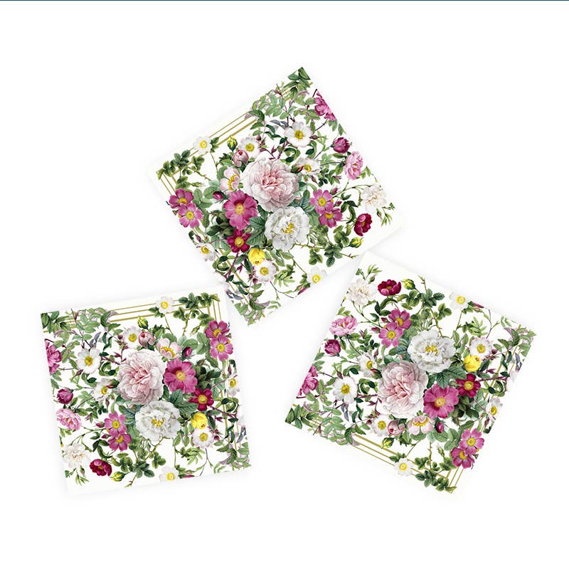 Koustrupco - Tovaglioli in Carta FSC Rose da Giardino