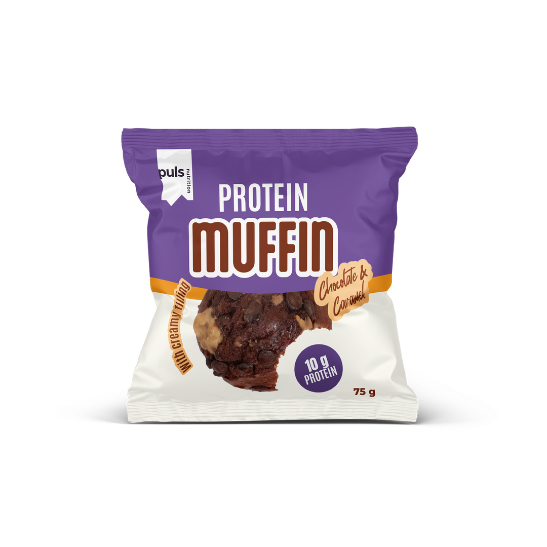 Puls Nutrition - Muffin Proteico al Caramello & Cioccolato 75g