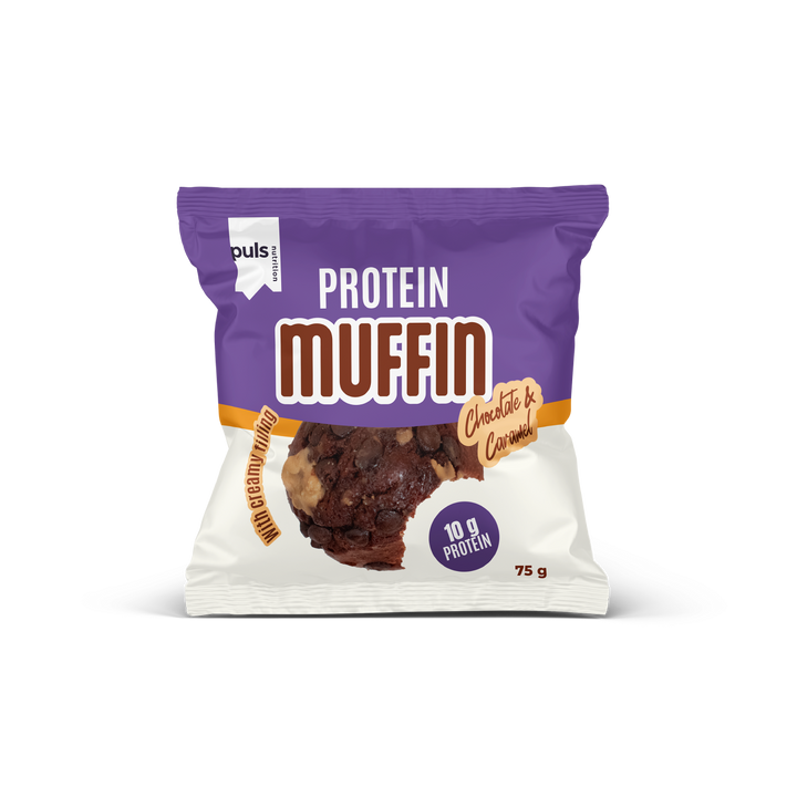 Puls Nutrition - Muffin Proteico al Caramello & Cioccolato 75g