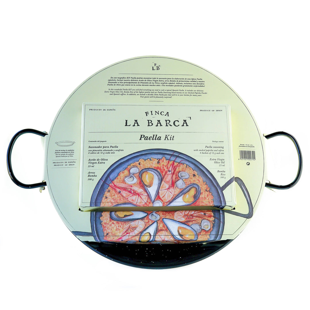 Finca La Barca - KIT Paella «Finca la Barca» con Paellera 30cm