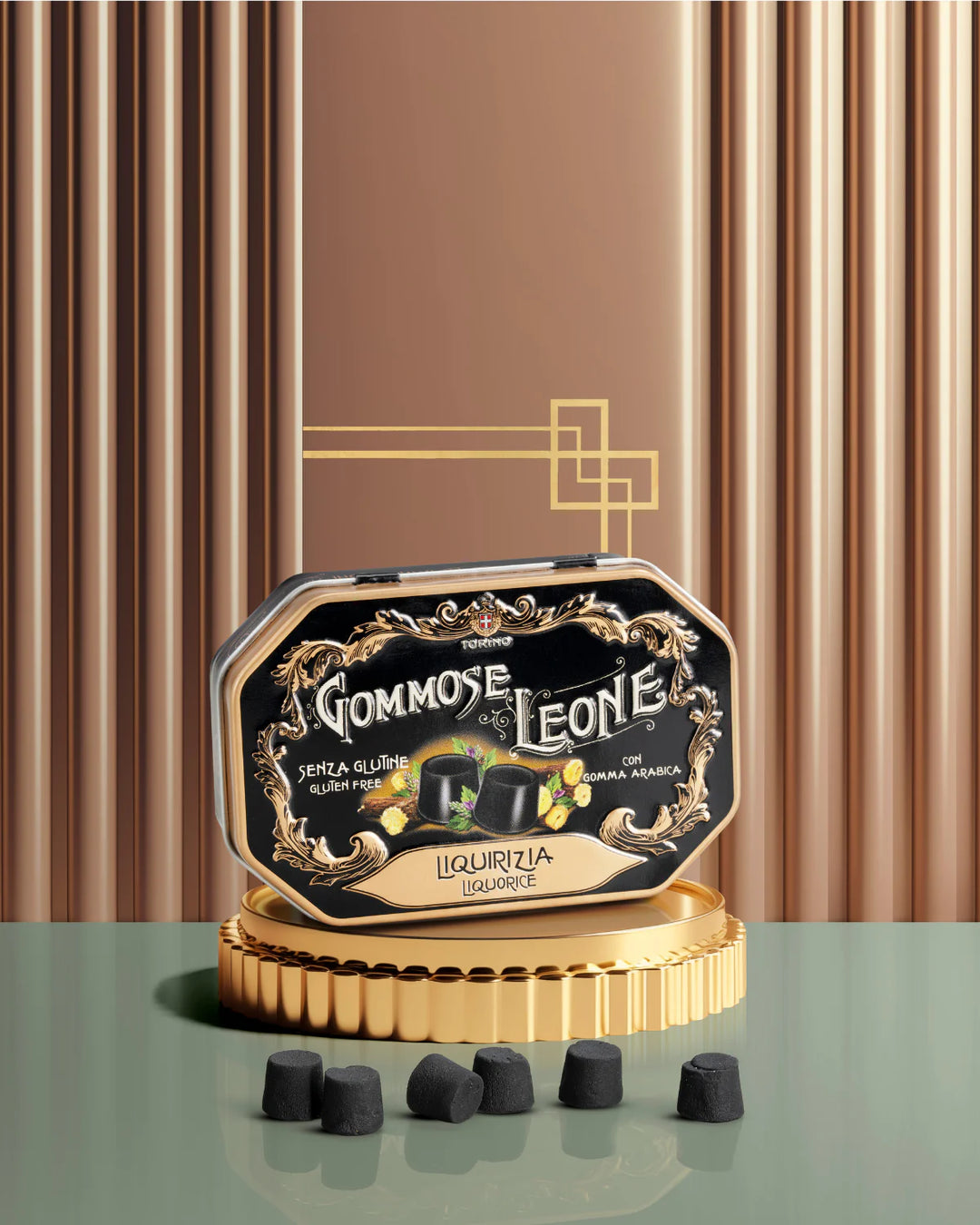 Leone - Latta Mini Gommose Liquirizia 42g