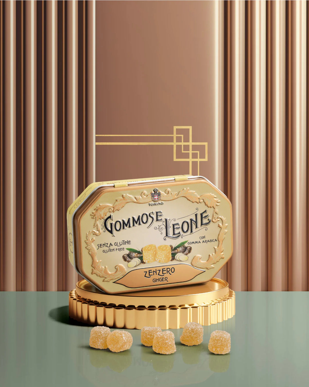 Leone - Latta Mini Gommose Zenzero 42g
