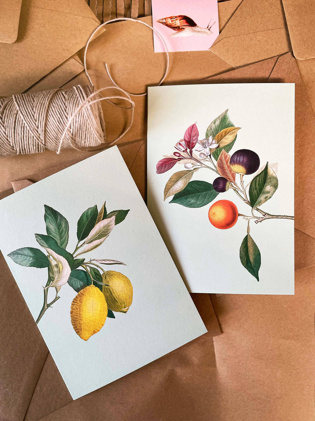 30x40 - Biglietto d'Auguri Limoni