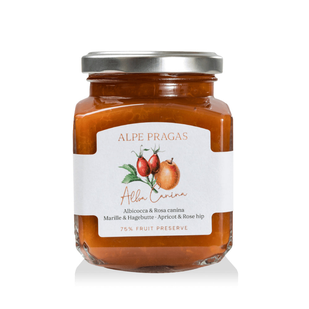 Alpe Pragas - Composta di Albicocca e Rosa e Canina 335g