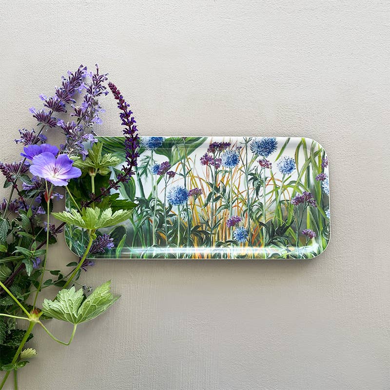 Koustrupco - Vassoio Rettangolare Fiori di Anne Just