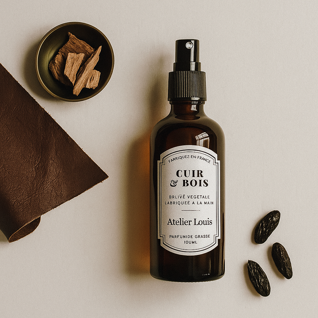 Atelier Louis - Spray Vegetale per Ambiente Cuoio e Legno 100ml