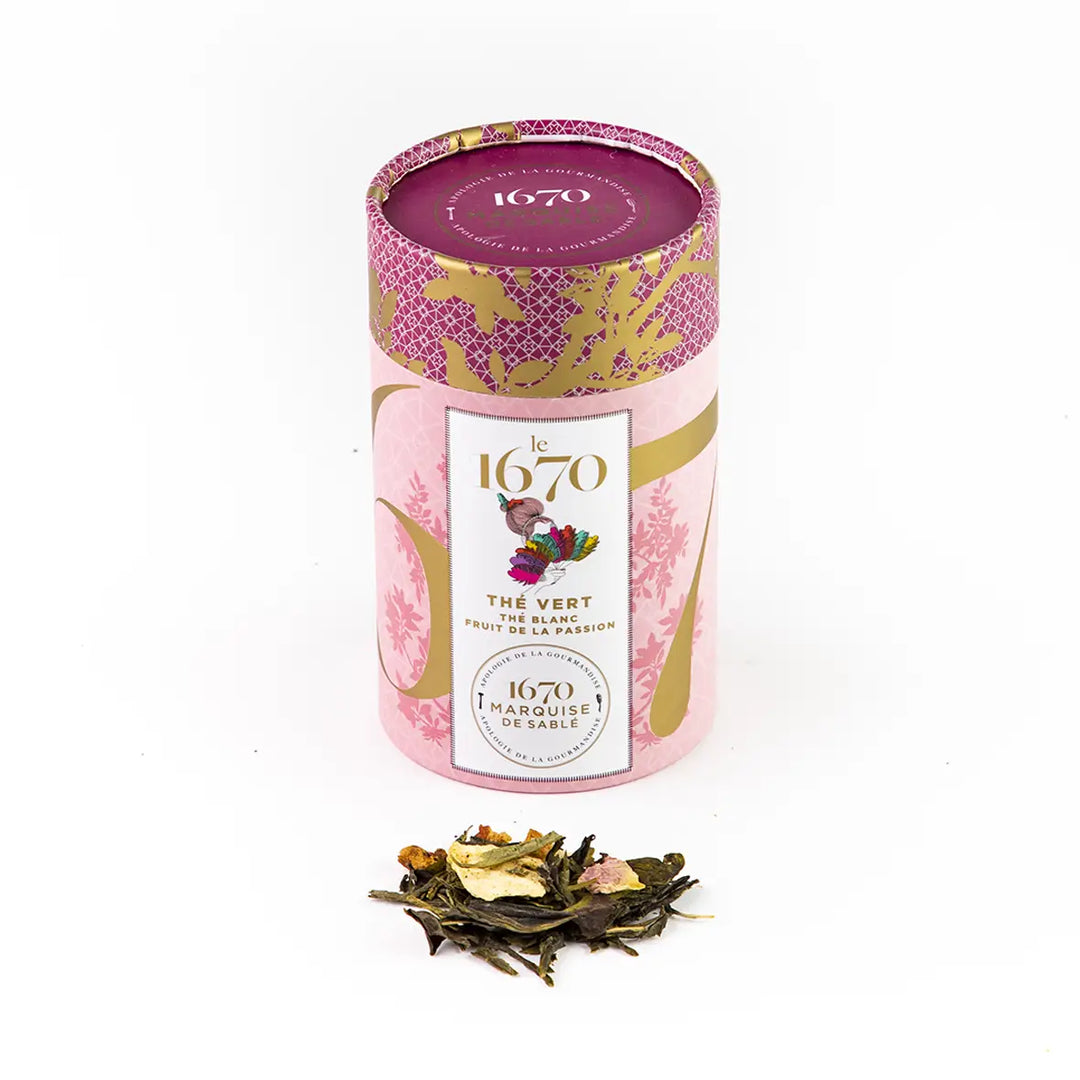 La Sablesienne - Miscela di Tè Verde e Tè Bianco al Frutto della Passione 50g