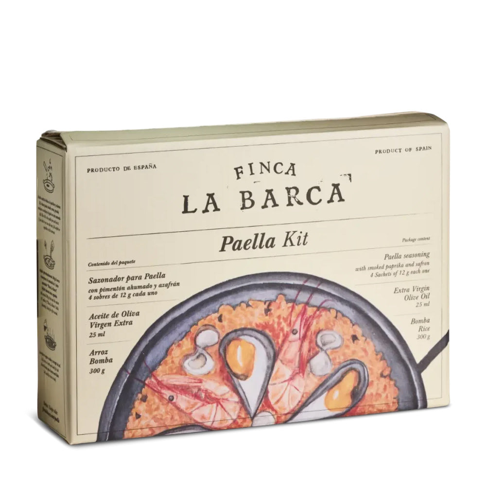 Finca La Barca - Kit per Paella con Riso Bomba