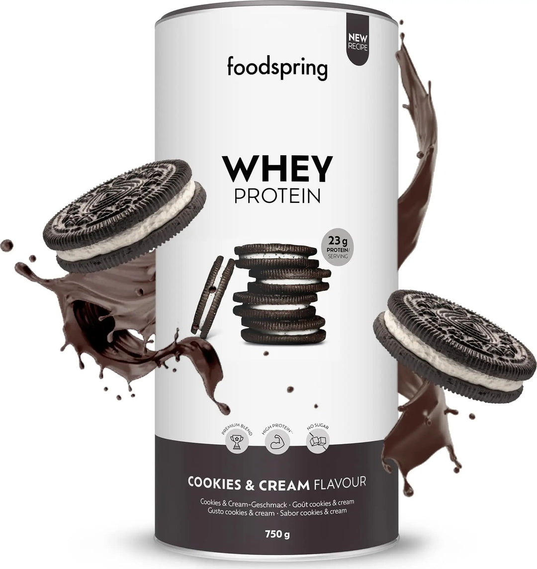Foodspring - Proteine Whey al Biscotto e Crema