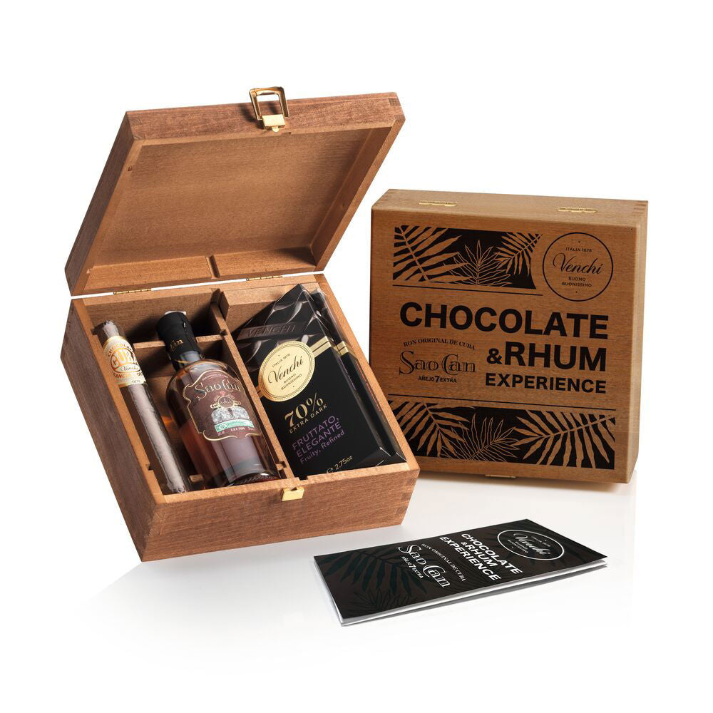 Venchi - Chocolate & Rhum 7 Anni Experience 248 g + 20 cl