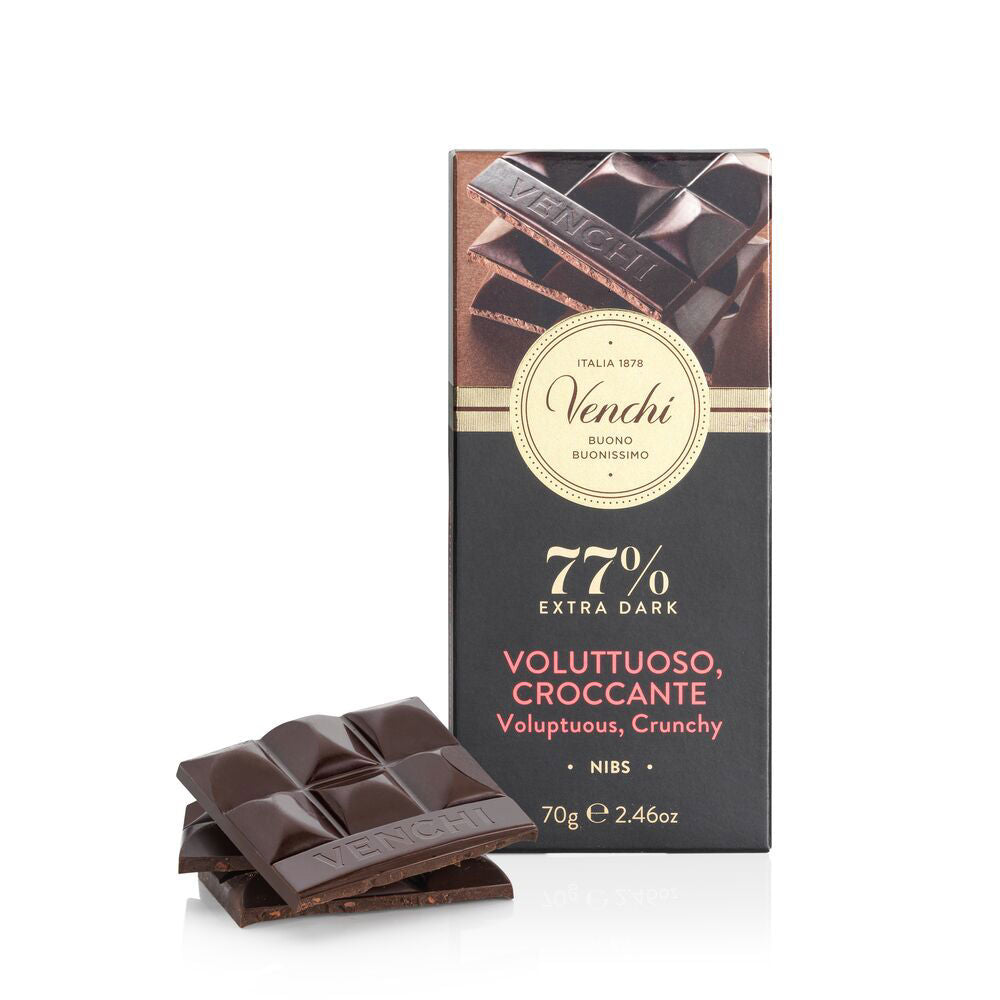 Venchi - Tavoletta di Cioccolato Extra Fondente 77%