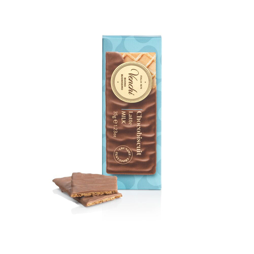 Venchi - Mini Tavoletta al Latte Chocobiscuit 35g