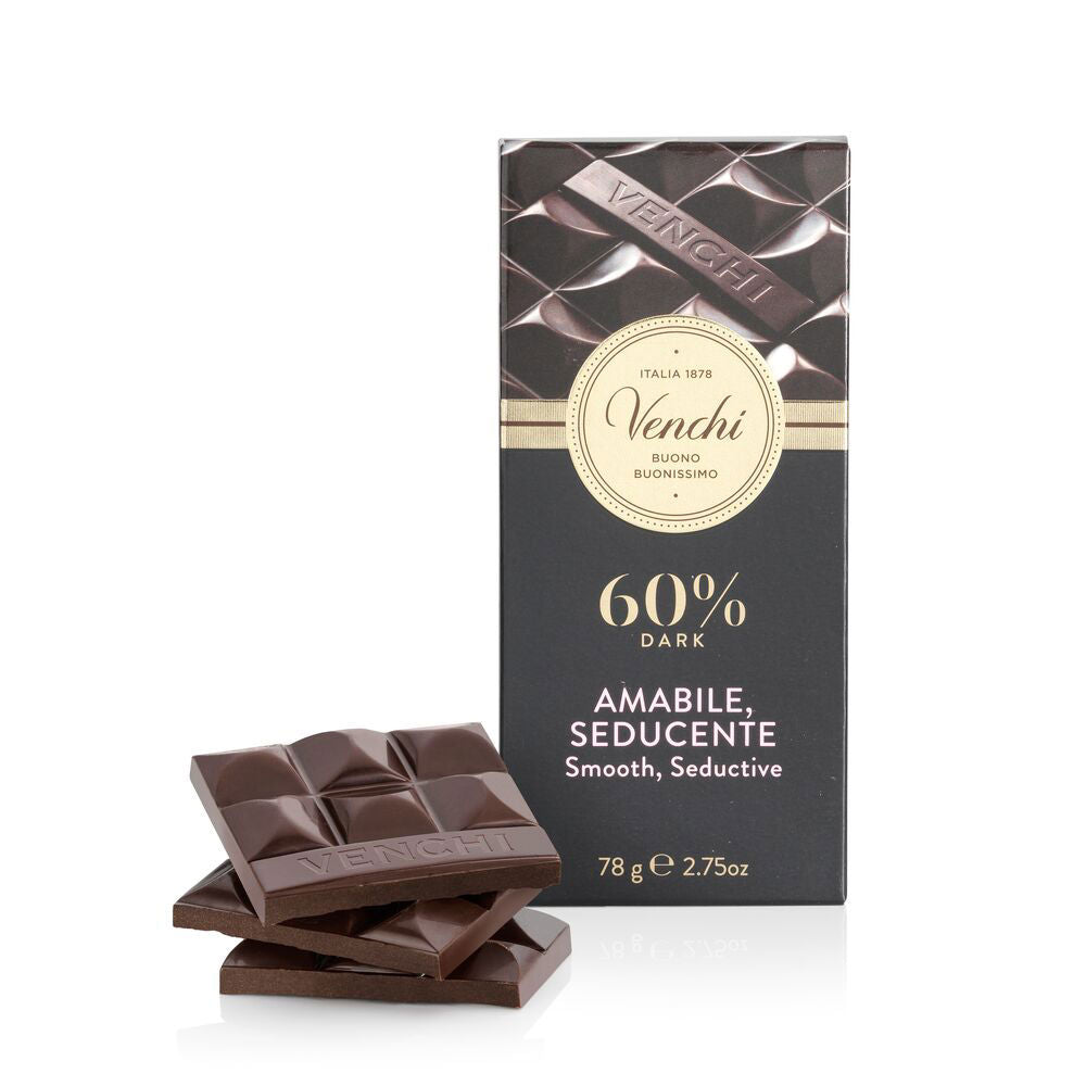 Venchi - Tavoletta di Cioccolato Fondente 60% 78g