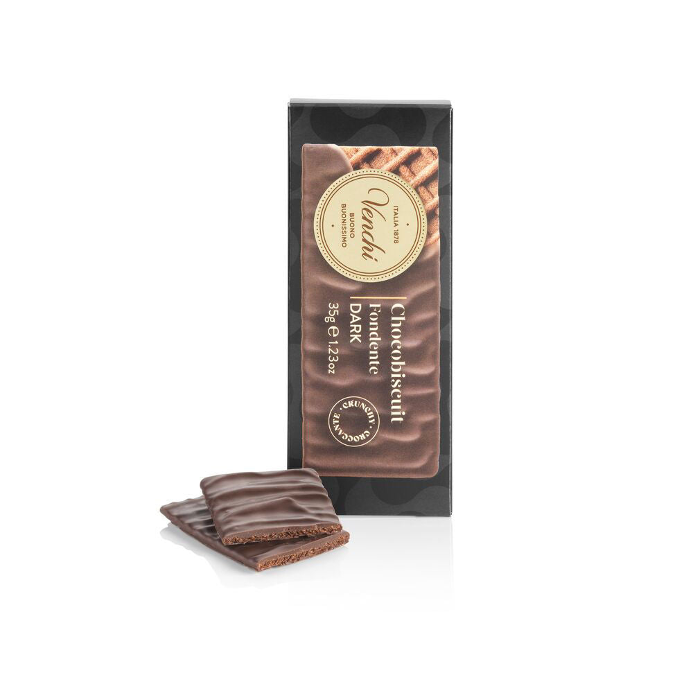 Venchi - Snack Fondente Chocobiscuit 35g