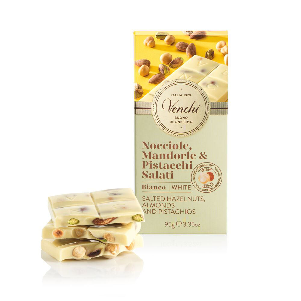Venchi - Tavoletta Nocciolata Bianco Salata 95g