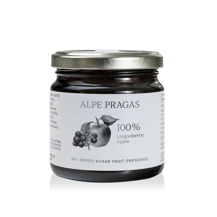 Alpe Pragas - Composta 100% Mirtillo Rosso e Mela 200g