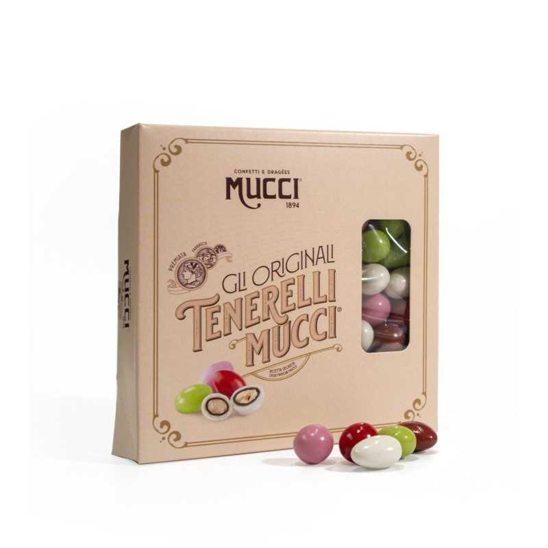 Mucci - Confetti Tenerelli Colorati in Astuccio Cartonato 500g