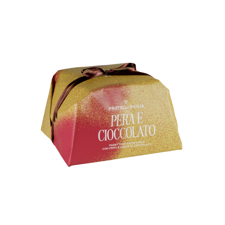 Fratelli Sicilia - Panettone Pera e Cioccolato 500 g