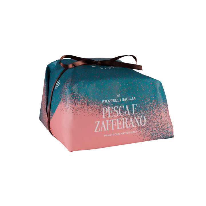 Fratelli Sicilia - Panettone Pesca e Zafferano 500 g