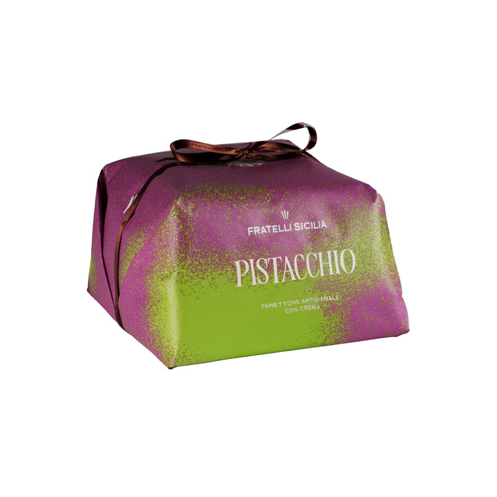 Fratelli Sicilia - Panettone farcito al Pistacchio 1000g