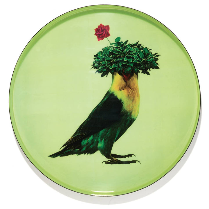 Gangzaï Design - Vassoio Rotondo In Ferro "Romeo" 33cm