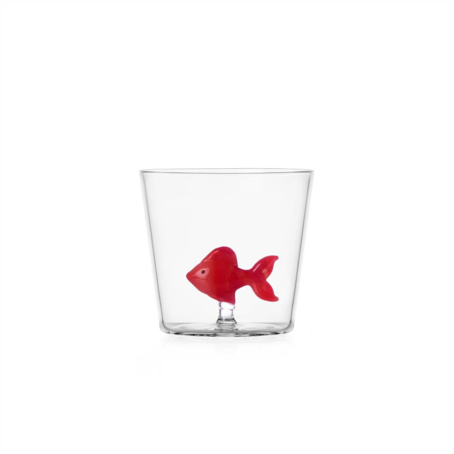 Ichendorf - Bicchiere con Pesce Rosso