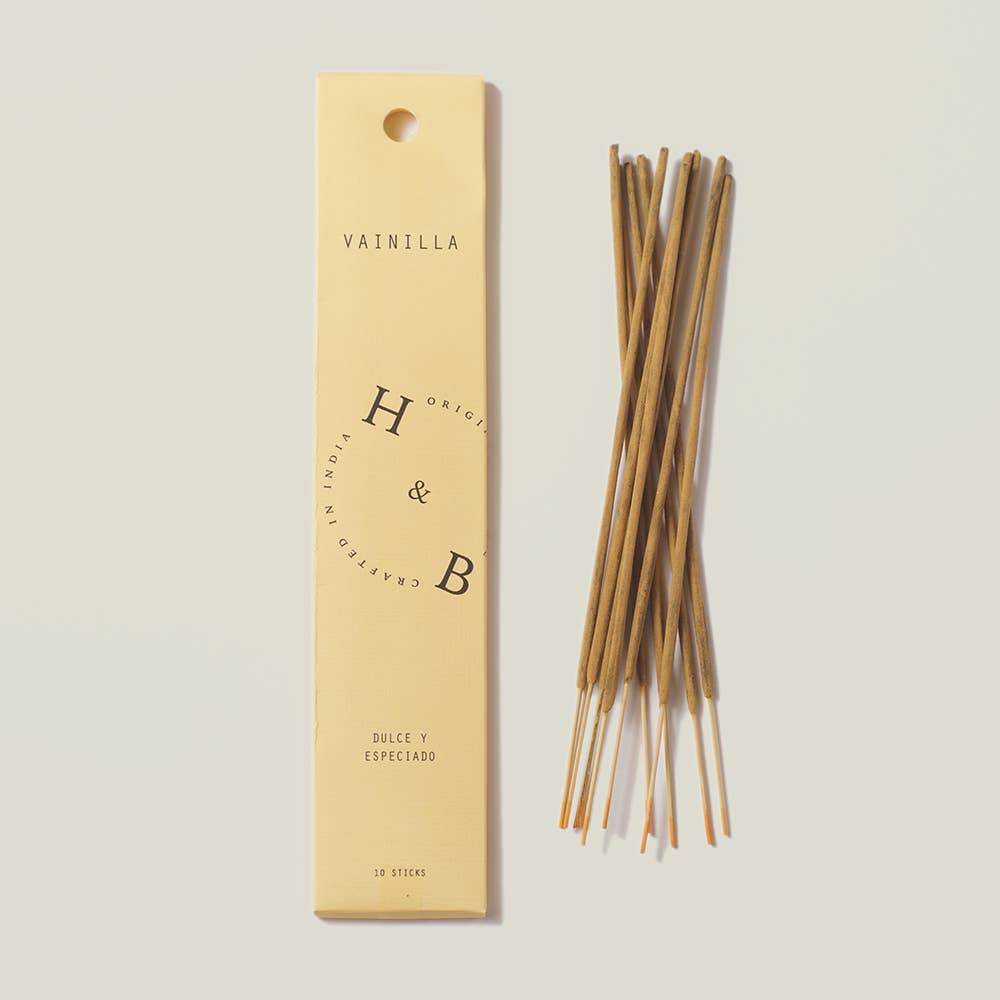H&amp;B Incense - Incenso Naturale alla Vaniglia