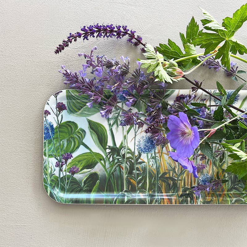 Koustrupco - Vassoio Rettangolare Fiori di Anne Just