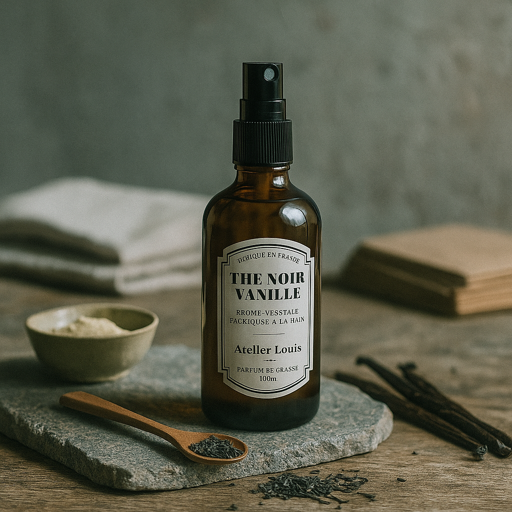 Atelier Louis - Spray Vegetale per Ambiente Tè Nero e Vaniglia