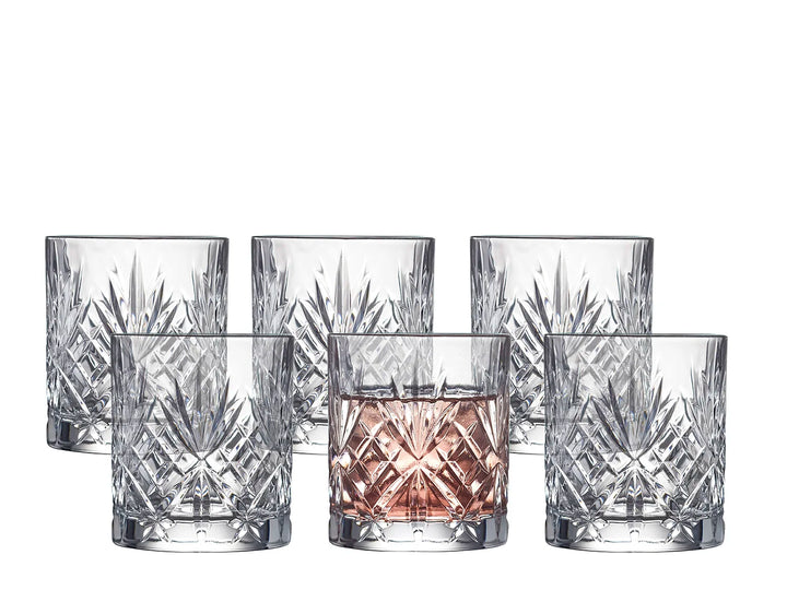 Lyngby Glass - Bicchiere per Acqua Melodia Set 6pz Made in Italy