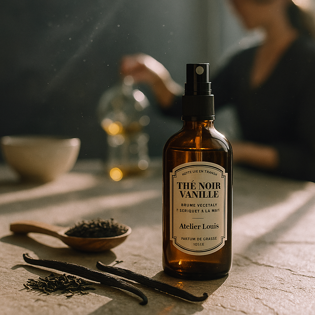 Atelier Louis - Spray Vegetale per Ambiente Tè Nero e Vaniglia