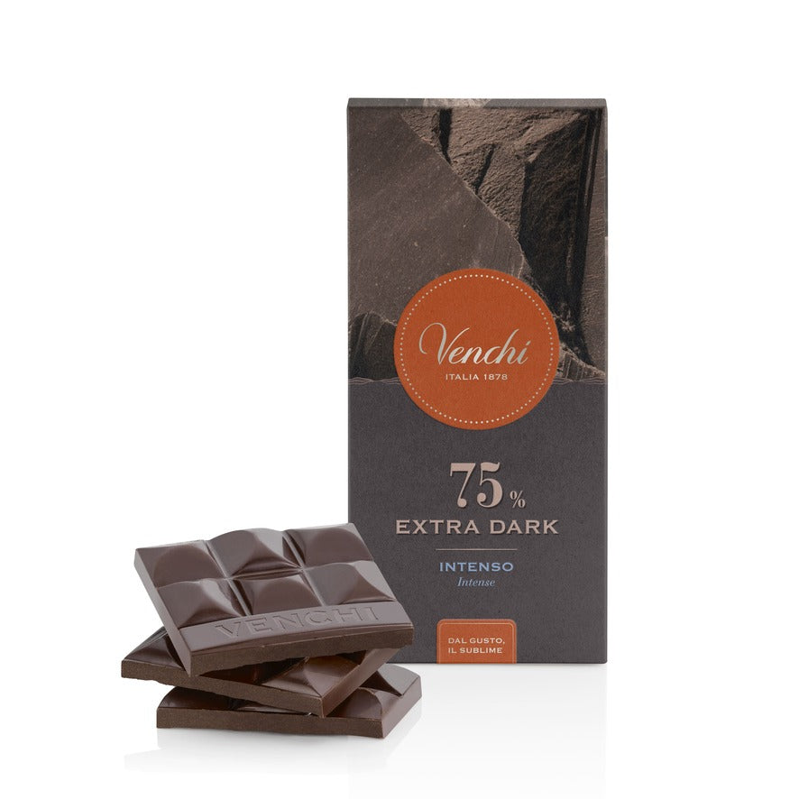 Venchi - Tavoletta di Cioccolato Extra Fondente 75%