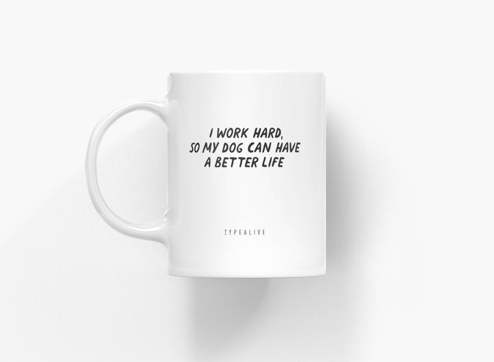 Typealive - Tazza in Ceramica Better Life "Cani"